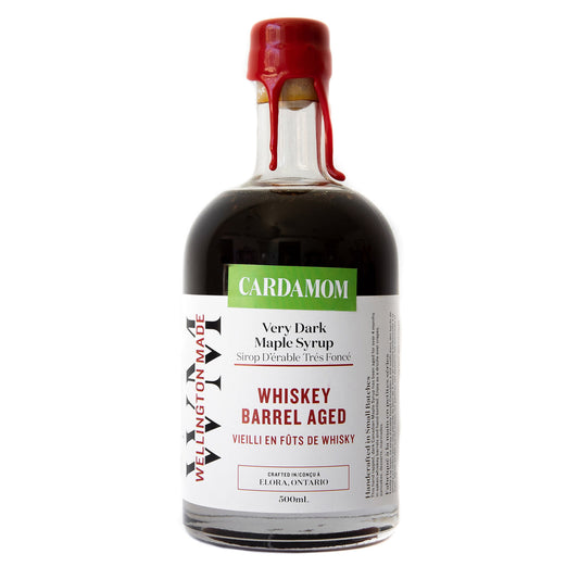 Whiskey Barrel Aged Maple Syrup - Cardamon